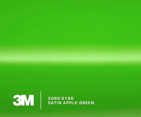 3M 2080-S196 Satin Apple Green