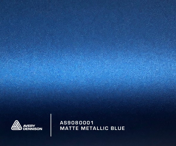 Avery Matte Blue Metallic