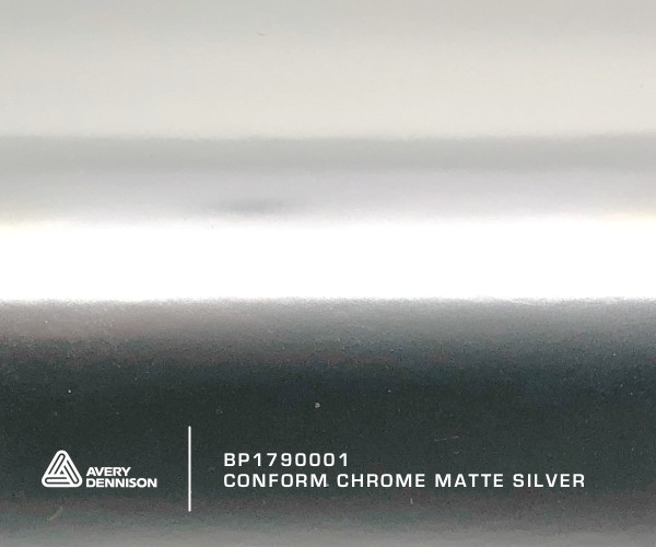 Avery Matte Silver Conform Chrome