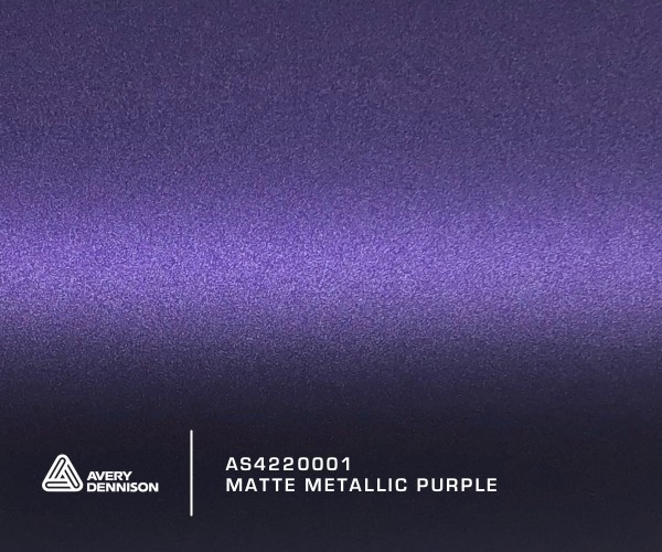 Avery Matte Purple Metallic