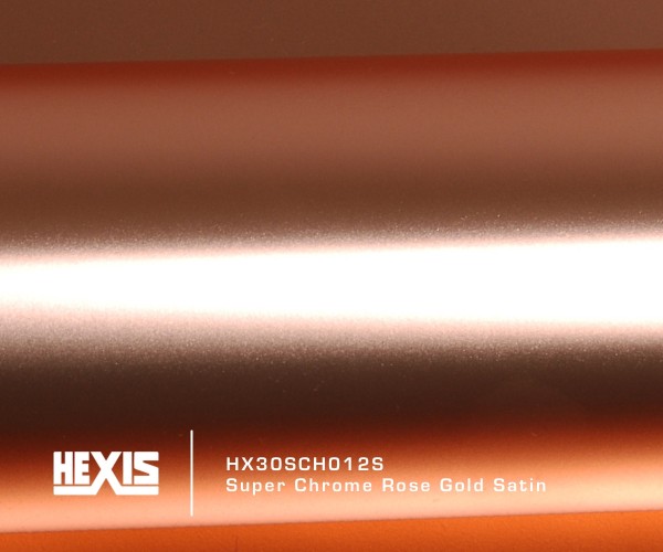 HEXIS® HX30SCH12S Super Chrome Rose Gold Satin