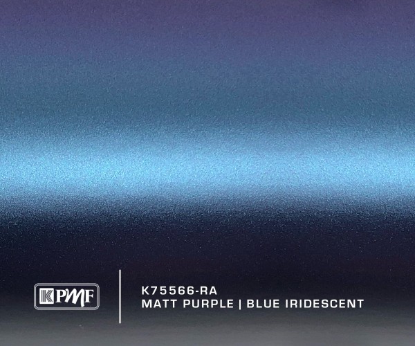 KPMF K75566 Matt Purple I Blue Iridescent