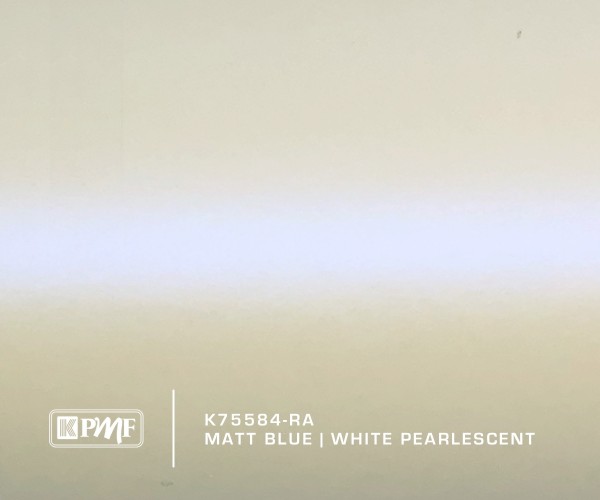 KPMF K75584 Matt Blue I White Pearlescent