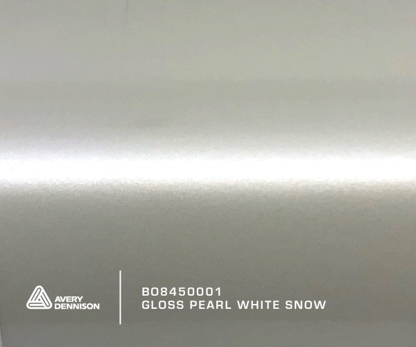 Avery Gloss Pearl White Snow