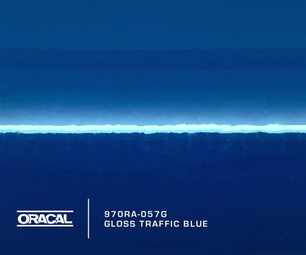 Oracal 970RA-057G Gloss Traffic Blue