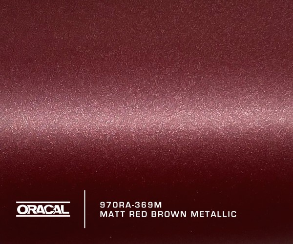 Oracal 970RA-369M Matt Red Brown Metallic