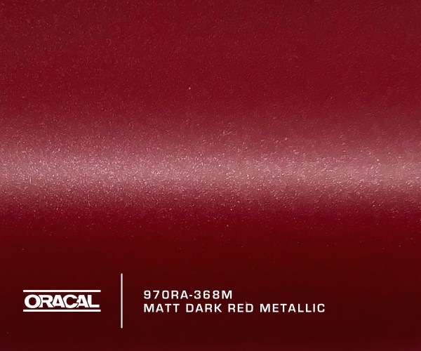 Oracal 970RA-368M Matt Dark Red Metallic