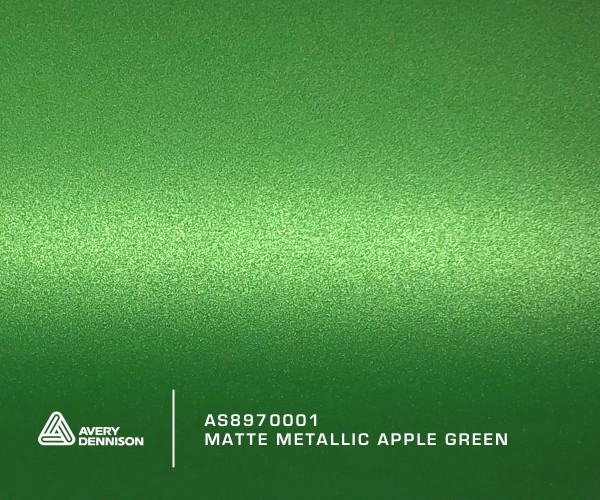 Avery Matte Apple Green Metallic