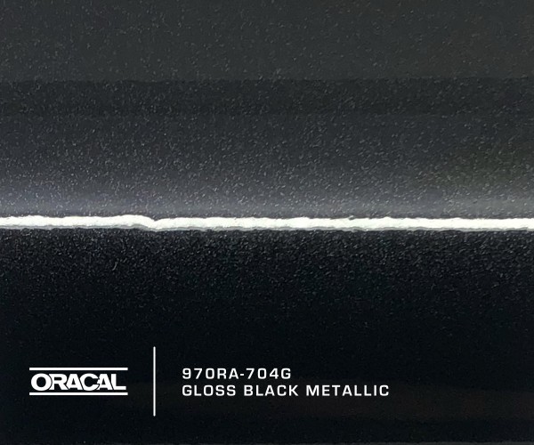 Oracal 970RA-704G Gloss Black Metallic