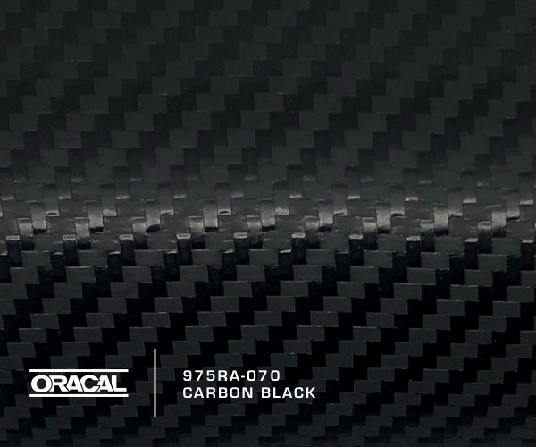 Oracal 975RA-070 Carbon Black