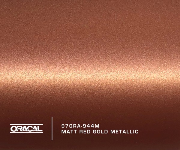 Oracal 970RA-944M Matt Red Gold Metallic