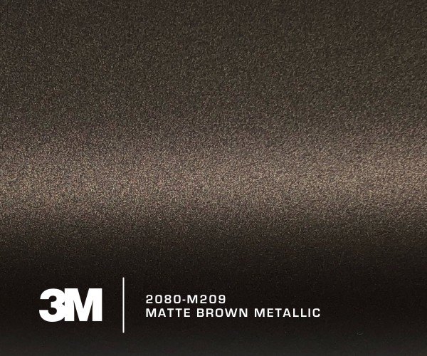 3M 2080-M209 Matte Brown Metallic