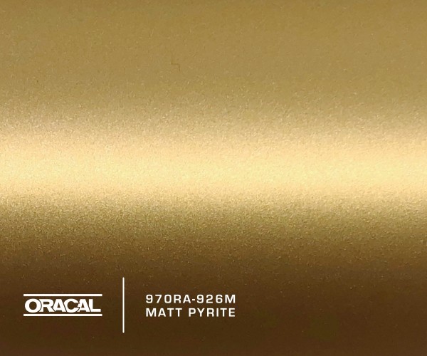Oracal 970RA-926M Matt Pyrite