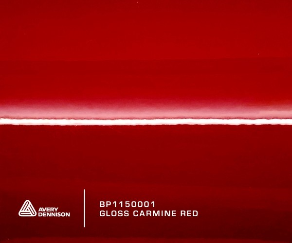 Avery Gloss Carmine Red - O