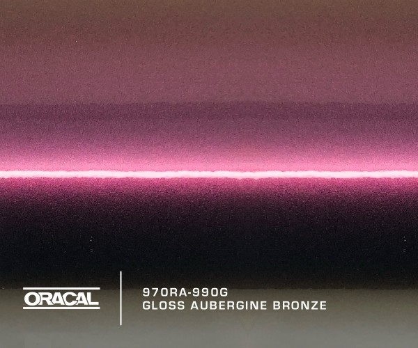 Oracal 970RA-990G Gloss Aubergine Bronze