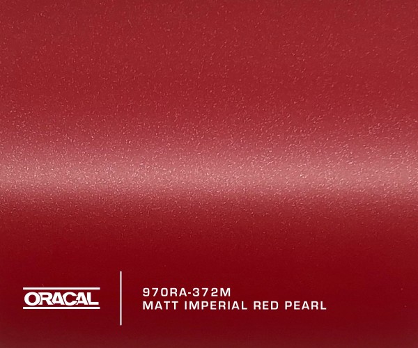 Oracal 970RA-372M Matt Imperial Red Pearl