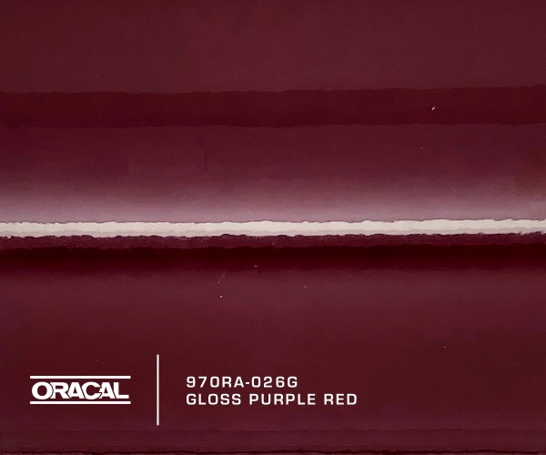Oracal 970RA-026G Gloss Purple Red