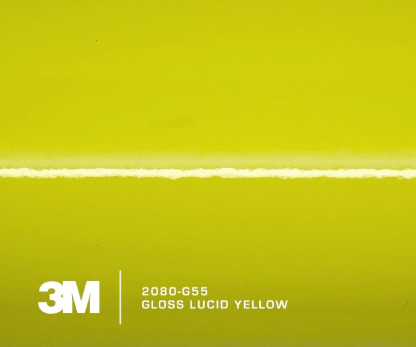 3M 2080-G55 Gloss Lucid Yellow