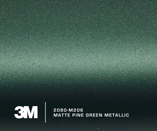 3M 2080-M206 Matte Pine Green Metallic