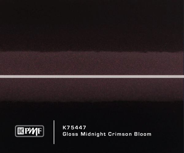 KPMF K75447 Gloss Midnight Crimson Bloom