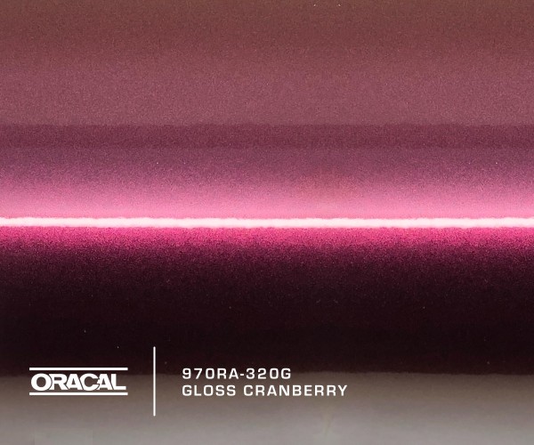 Oracal 970RA-330G Gloss Cranberry
