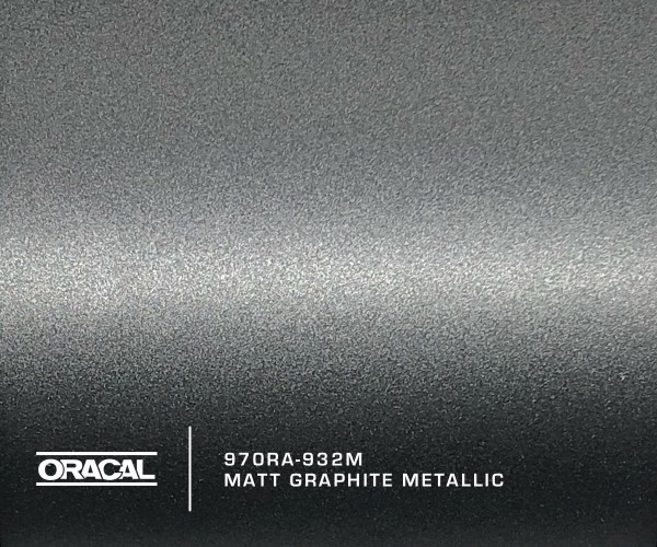 Oracal 970RA-932M Matt Graphite Metallic