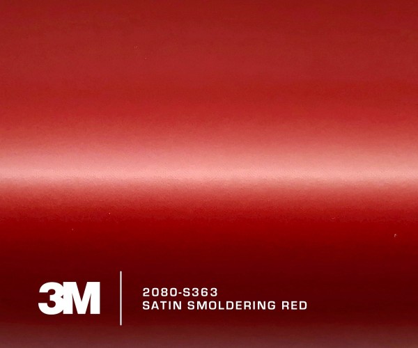 3M 2080-S363 Satin Smoldering Red