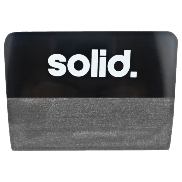 solid. Squeegee Black